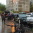 Каршеринг протаранил ряд припаркованных авто в подмосковном Чехове - Chehov-Vid.Ru