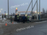 Легковушка перевернулась на Симферопольском шоссе под Чеховом
