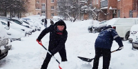 В Чехове местные жители объединились с коммунальщиками в борьбе со снежной стихией - Regions.Ru