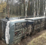 Автобус опрокинулся в кювет в Подмосковье - Chehov-Vid.Ru