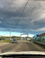 Небо над Чеховом стало черным