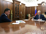 Губернатор Подмосковья представил Владимиру Путину доклад о развитии региона
